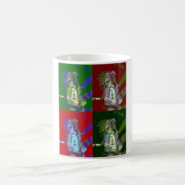 Amerikanische Chefkünstlerin Kaffeetasse (Mittel)