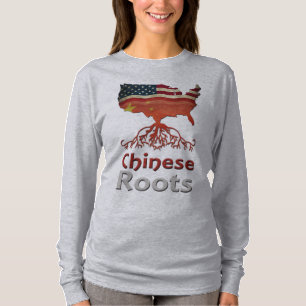 Amerikanische Chinesische Wurzeln T-Shirt