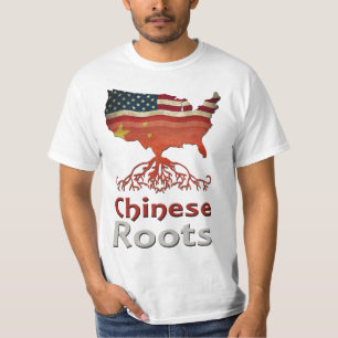 Amerikanische Chinesische Wurzeln T-Shirt