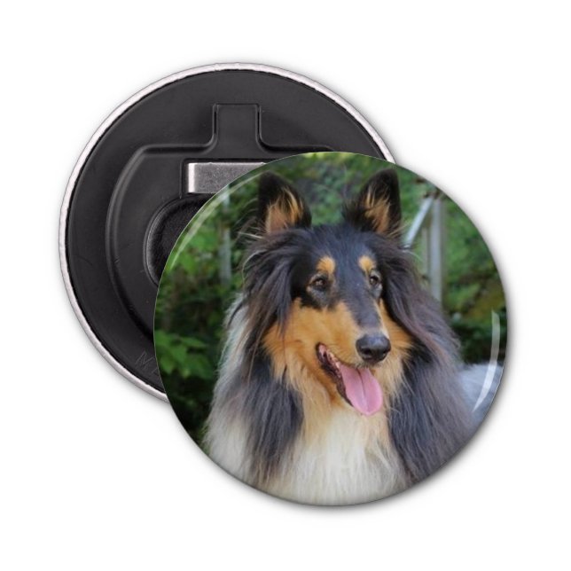 Amerikanische Colley. Flaschenöffner (Vorderseite)