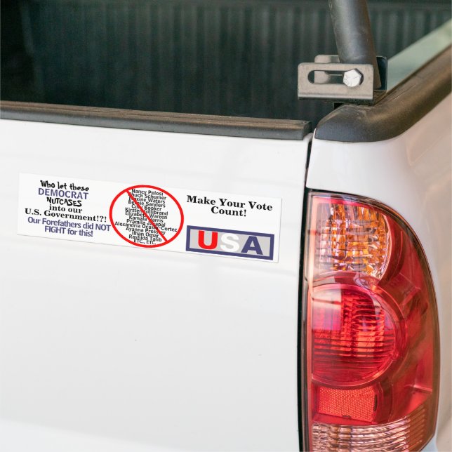 Amerikanische Demokraten Autoaufkleber (Auf Lkw)