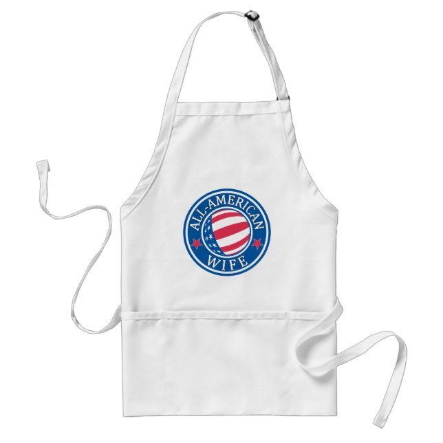 Amerikanische Ehefrau Schürze (Vorne)