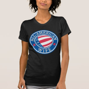 Amerikanische Ehefrau T-Shirt