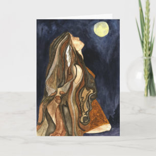 Amerikanische Erntedank Card Feiertagskarte