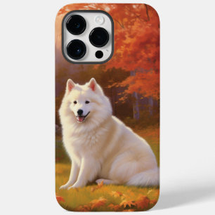 Amerikanische Eskimo im Herbst Leaves Fall Inspiri Case-Mate iPhone 14 Pro Max Hülle
