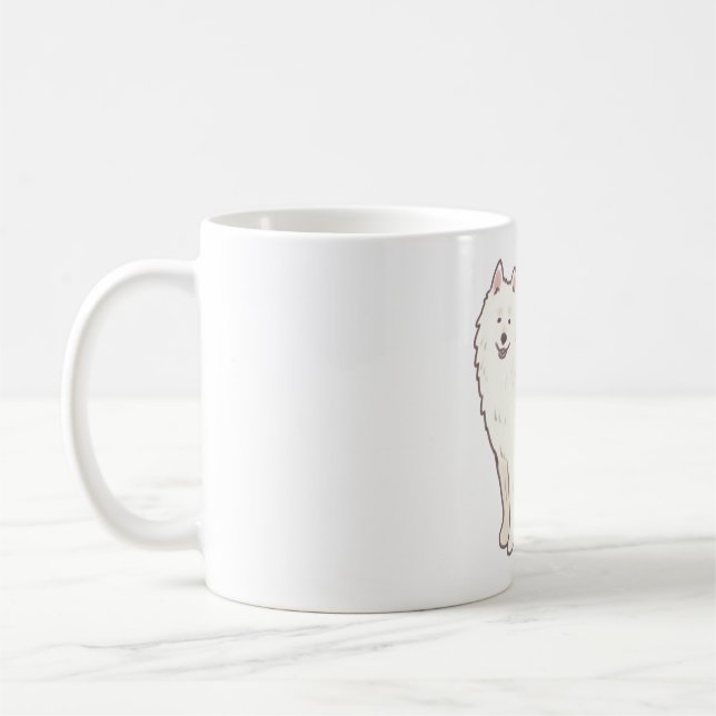 Amerikanische Eskimo-Magie Kaffeetasse (Links)
