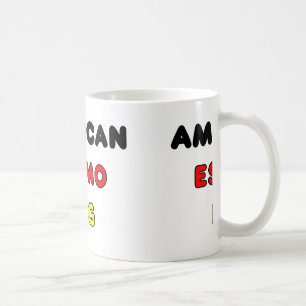 Amerikanische Eskimofahne im Namen Tasse