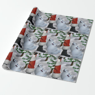 Amerikanische Eskimoweihnachtsgeschenke Geschenkpapier