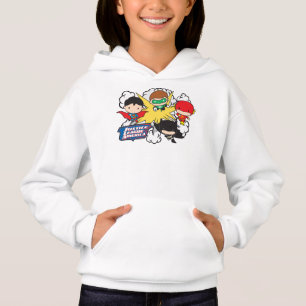 Amerikanische Explosion der Liga der Gerechtigkeit Hoodie