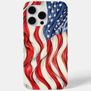 Amerikanische Fahne der Vereinigten Staaten Case-Mate iPhone Hülle
