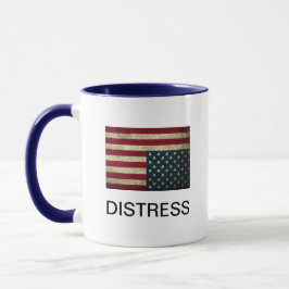Amerikanische Fahne in Not Coffee Tasse