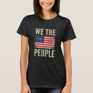 Amerikanische Fahne Niedlich 1776 We the People Pa T-Shirt