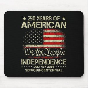 Amerikanische Feier zum 250. Jahrestag 250 Jahre U Mousepad