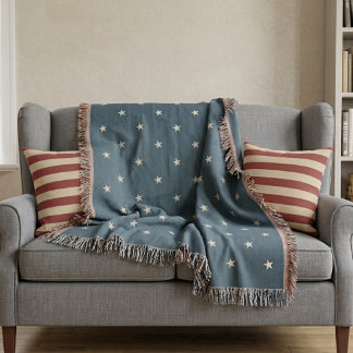 Amerikanische Fifty States Star Canton Decke