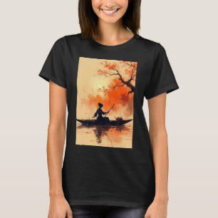 Amerikanische Fischereiflagge T-Shirt