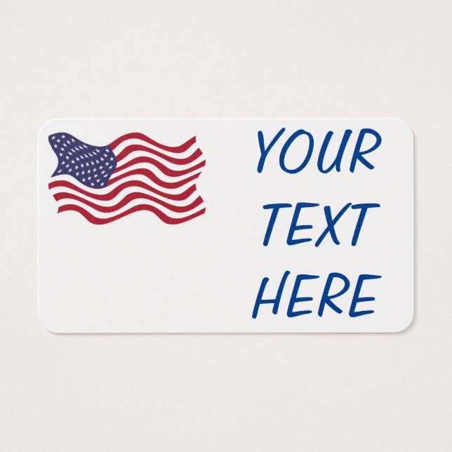 AMERIKANISCHE FLAG (Vorderseite)