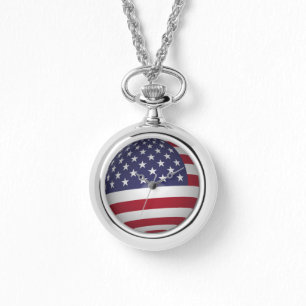 AMERIKANISCHE FLAG ARMBANDUHR