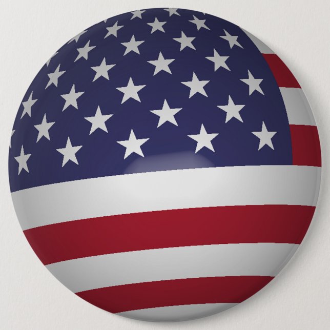AMERIKANISCHE FLAG BUTTON (Vorderseite)