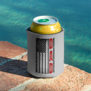 AMERIKANISCHE FLAG, DADDY, 4. JULI, VATER DAY DOSENKÜHLER