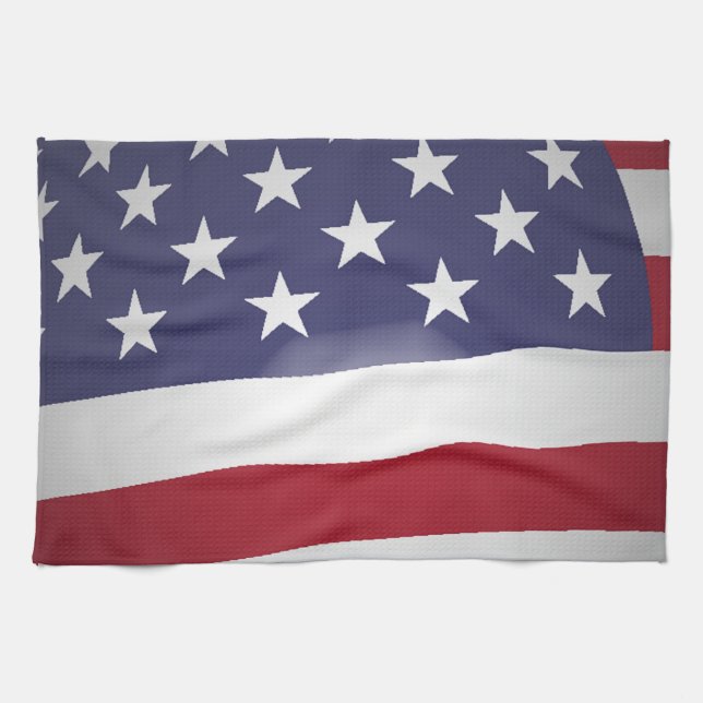 AMERIKANISCHE FLAG HANDTUCH (Horizontal)