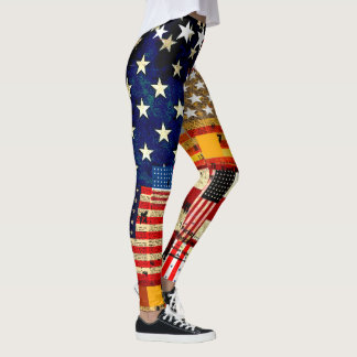 "AMERIKANISCHE FLAG" LEGGINGS