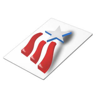 AMERIKANISCHE FLAG NOTIZBLOCK