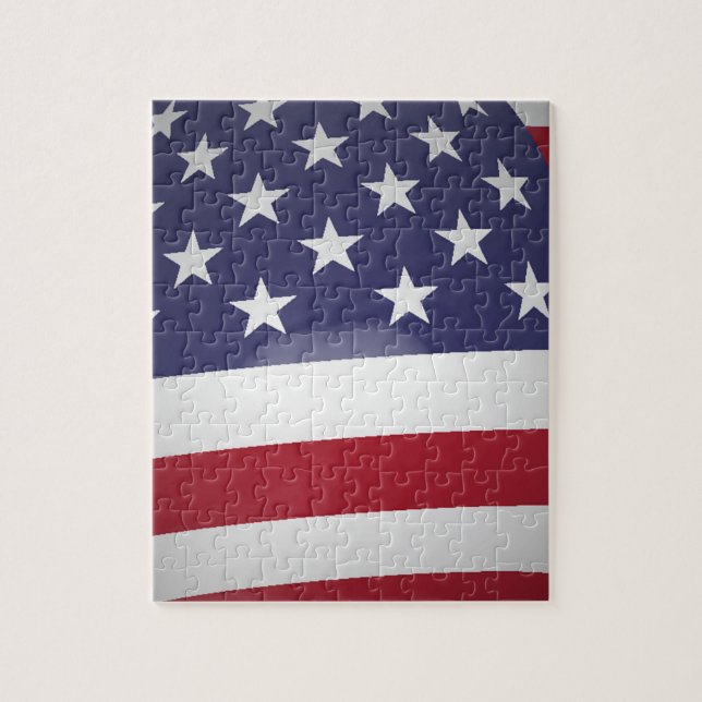 AMERIKANISCHE FLAG PUZZLE (Vertikal)