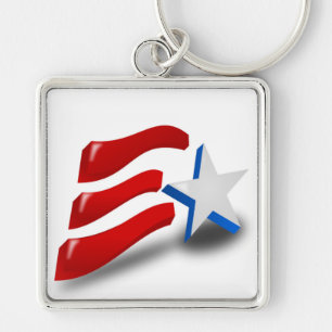 AMERIKANISCHE FLAG SCHLÜSSELANHÄNGER
