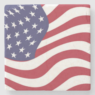 AMERIKANISCHE FLAG STEINUNTERSETZER