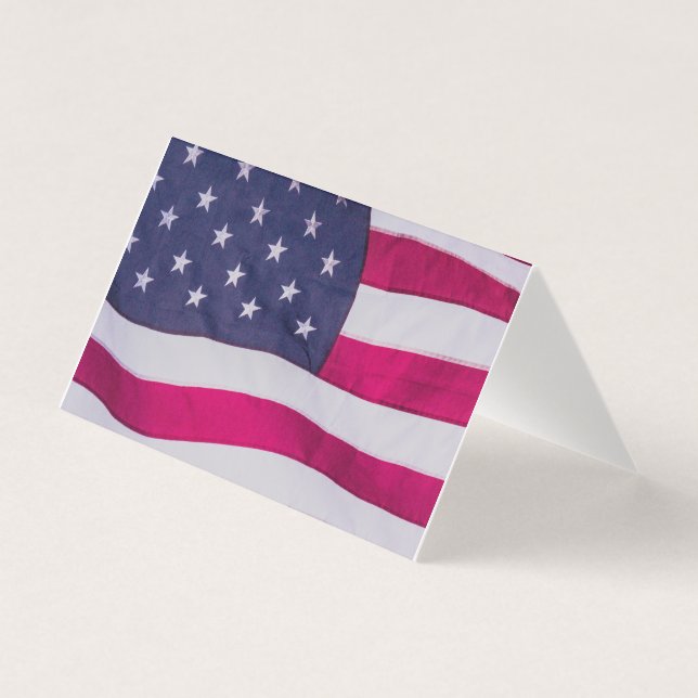 Amerikanische Flagge (Vorderseite)