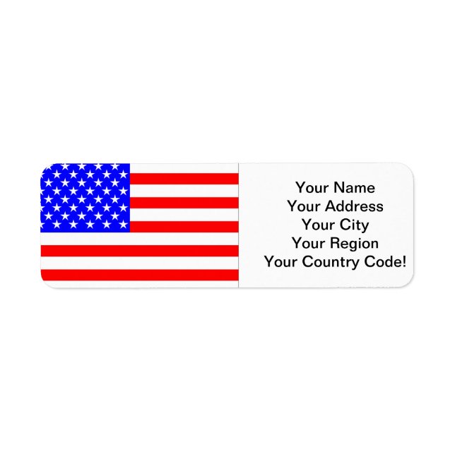 Amerikanische Flagge (Vorne)