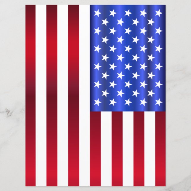 Amerikanische Flagge (Vorderseite)