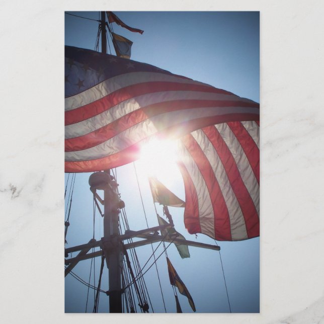 Amerikanische Flagge (Vorderseite)