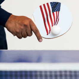 Amerikanische Flagge 2412 Tischtennis Schläger