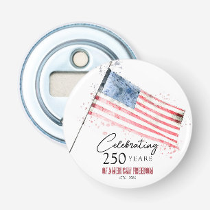 Amerikanische Flagge 250 Jahre Freiheit 4. Juli Pa Flaschenöffner