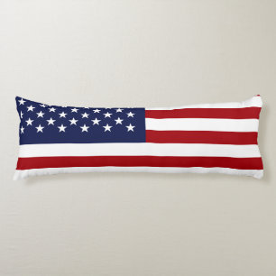 Amerikanische Flagge 2 Seitenschläferkissen