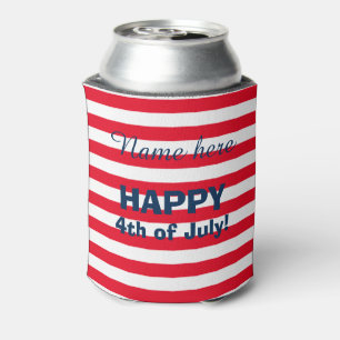 Amerikanische Flagge 4. Juli GRILLEN Party kann Kü Dosenkühler