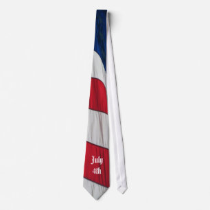 Amerikanische Flagge - 4. Juli Krawatte