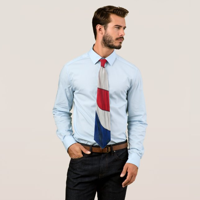 Amerikanische Flagge - 4. Juli Krawatte (Beispiel)