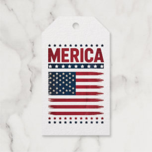 Amerikanische Flagge 4. Juli Merica Geschenkanhänger