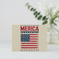 Amerikanische Flagge 4. Juli Merica