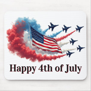 Amerikanische Flagge, 4. Juli Mousepad