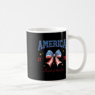 Amerikanische Flagge 4. Juli Unabhängigkeitstag Kaffeetasse