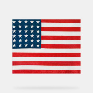 Amerikanische Flagge Acrylschild