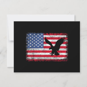Amerikanische Flagge Adler USA