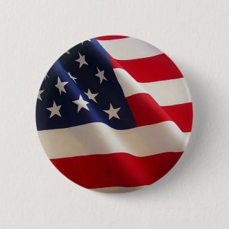 Amerikanische Flagge. Alter Ruhm! Button