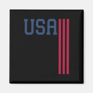 Amerikanische Flagge am 4. Juli Magnet