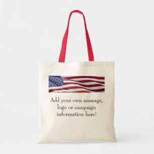 Amerikanische Flagge Anpassbare Tasche