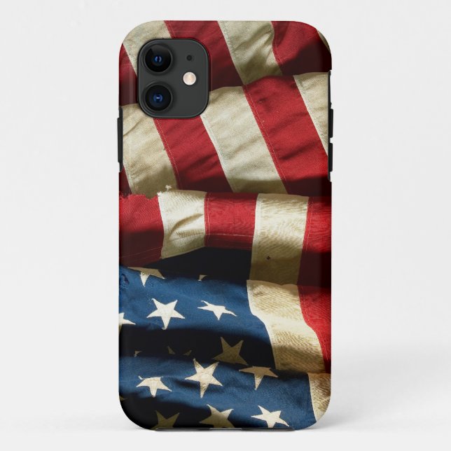 Amerikanische Flagge auf iPhone 5 Case-Mate ID™ Hülle (Rückseite)