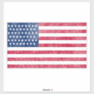 Amerikanische Flagge Aufkleber